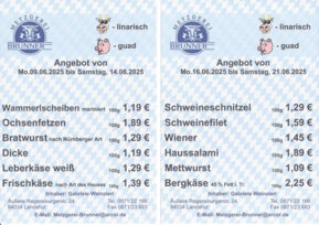 Angebot der Woche von Metzgerei Brunner