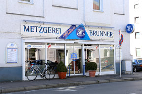 Metzgerei Brunner von außen